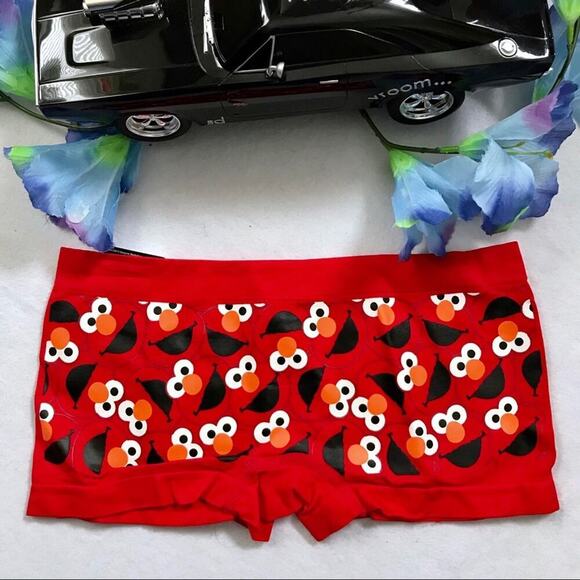 Sesame Street NWT Elmo Seamless Boyshort Panties Women Size L *See Description* - Picture 3 of 5